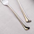 MAKSI GOLD+SANDBLAST - 89 PIECE - 12 PERSON - BOXED CUTLERY SET