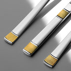 DILA GOLD+SANDBLAST - 89 PIECE - 12 PERSON - BOXED CUTLERY SET