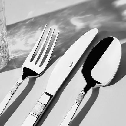 DILA MIRROR FINISH - 89 PIECE - 12 PERSON - BOXED CUTLERY SET