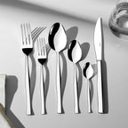 ZARIF MIRROR FINISH - 89 PIECE - 12 PERSON - BOXED CUTLERY SET