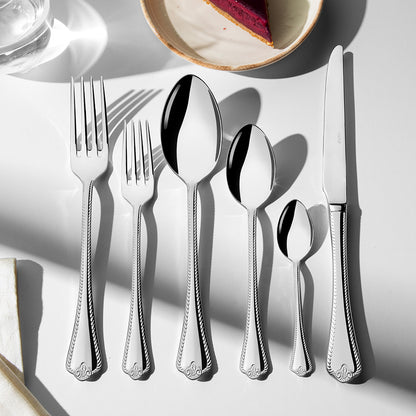 طقم أدوات مائدة FULYA MIRROR FINISH - 12 شخصًا - 89 قطعة - صندوق