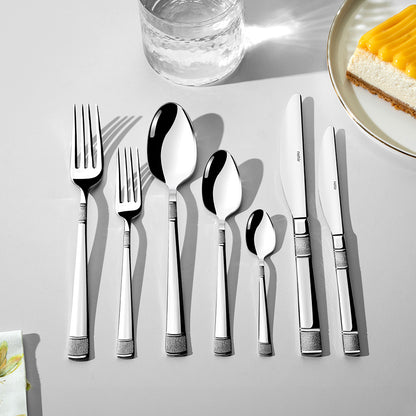 DILA MIRROR FINISH - 89 PIECE - 12 PERSON - BOXED CUTLERY SET