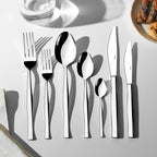 ZARIF MIRROR FINISH - 89 PIECE - 12 PERSON - BOXED CUTLERY SET