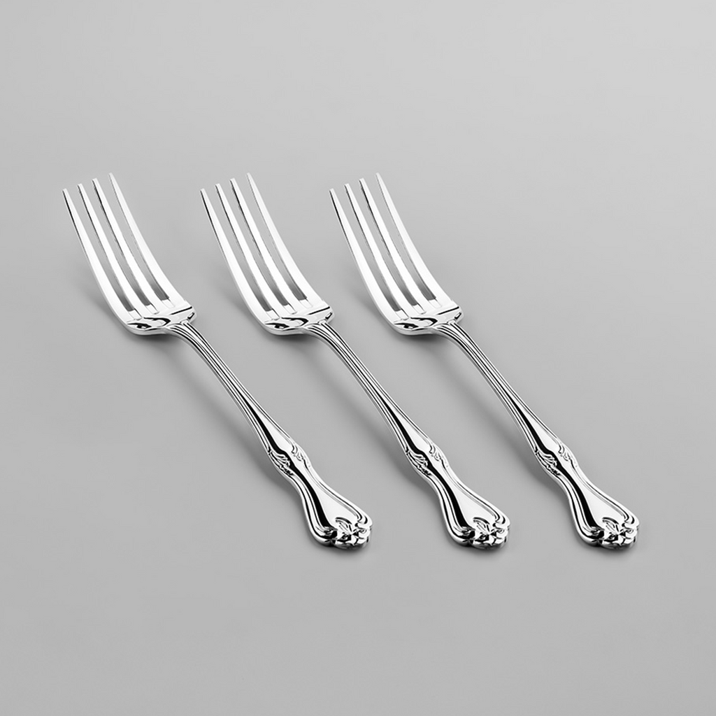 LALEZAR MIRROR FINISH - 89 PIECE - 12 PERSON - BOXED CUTLERY SET