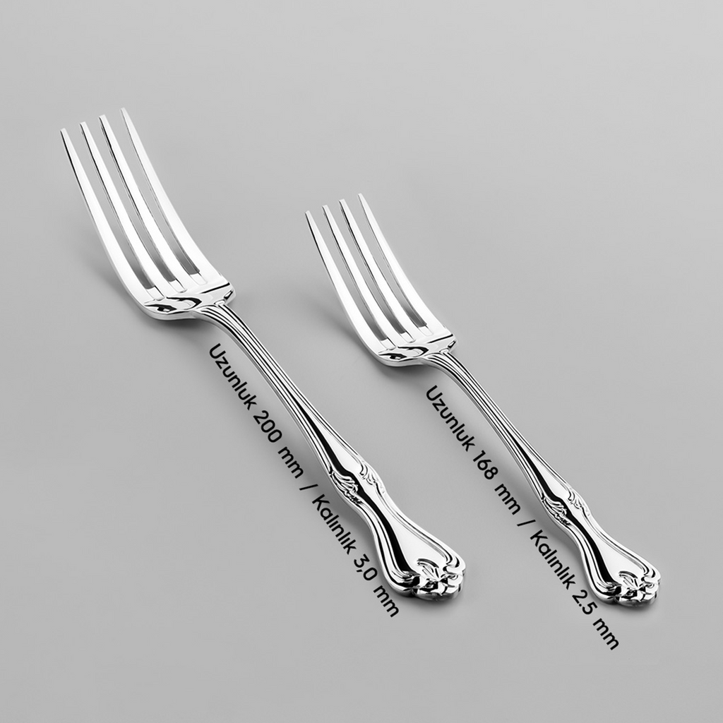 LALEZAR MIRROR FINISH - 89 PIECE - 12 PERSON - BOXED CUTLERY SET