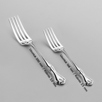 LALEZAR MIRROR FINISH - 89 PIECE - 12 PERSON - BOXED CUTLERY SET