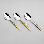 DALYAN GOLD+MIRROR - 89 PIECE - 12 PERSON - BOXED CUTLERY SET