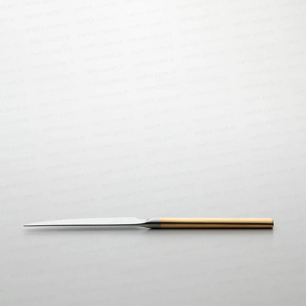 DALYAN GOLD+SANDBLAST - 89 PIECE - 12 PERSON - BOXED CUTLERY SET