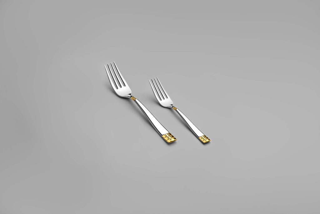 DIDIM GOLD+MIRROR - 89 PIECE - 12 PERSON - BOXED CUTLERY SET