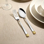 DIDIM GOLD+MIRROR - 89 PIECE - 12 PERSON - BOXED CUTLERY SET