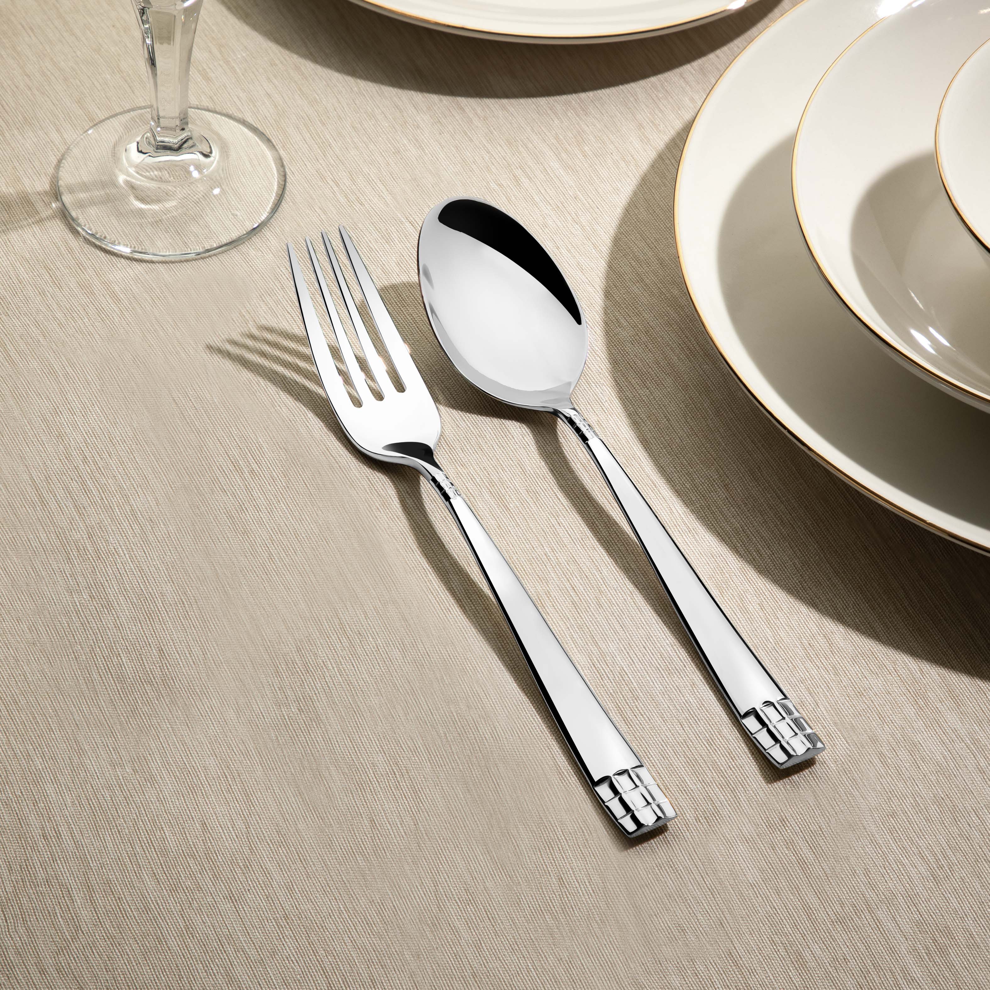 DIDIM MIRROR FINISH - 89 PIECE - 12 PERSON - BOXED CUTLERY SET