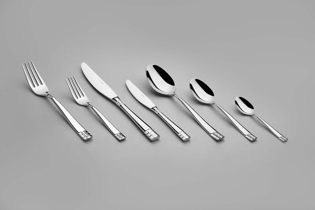DIDIM MIRROR FINISH - 89 PIECE - 12 PERSON - BOXED CUTLERY SET