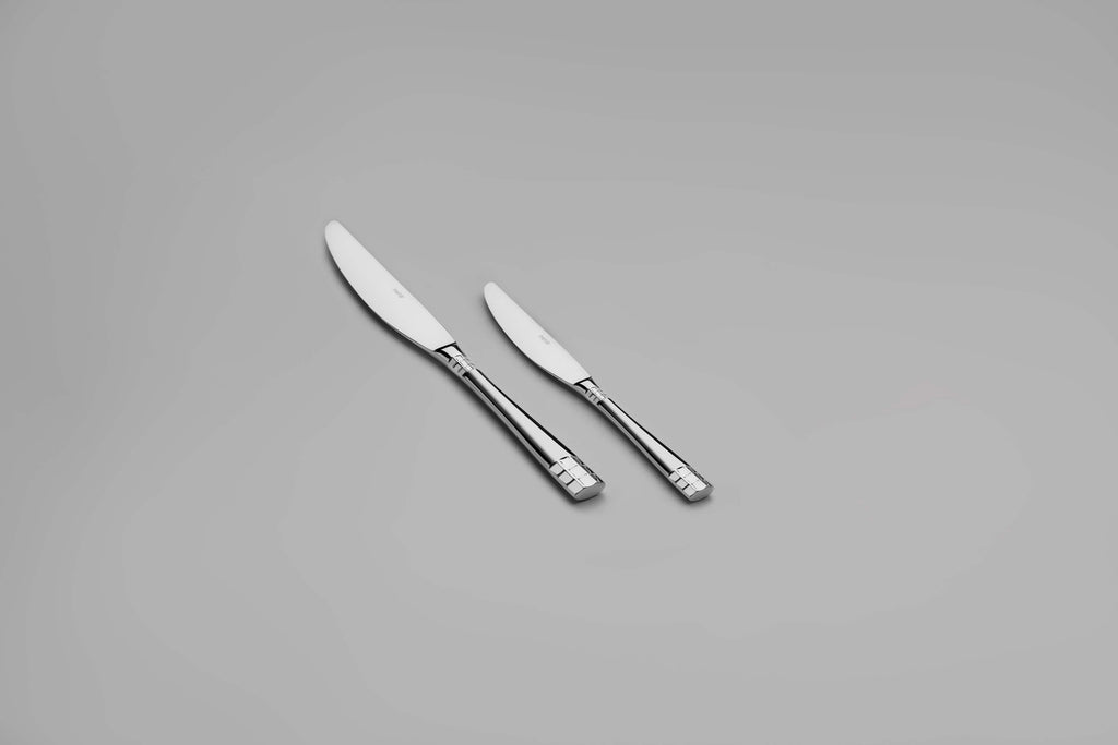 DIDIM SANDBLAST - 89 PIECE - 12 PERSON - BOXED CUTLERY SET