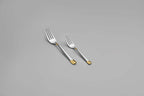 DIDIM GOLD+SANDBLAST - 89 PIECE - 12 PERSON - BOXED CUTLERY SET