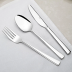 DENIZ MIRROR FINISH - 89 PIECE - 12 PERSON - BOXED CUTLERY SET