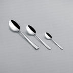 DENIZ MIRROR FINISH - 89 PIECE - 12 PERSON - BOXED CUTLERY SET