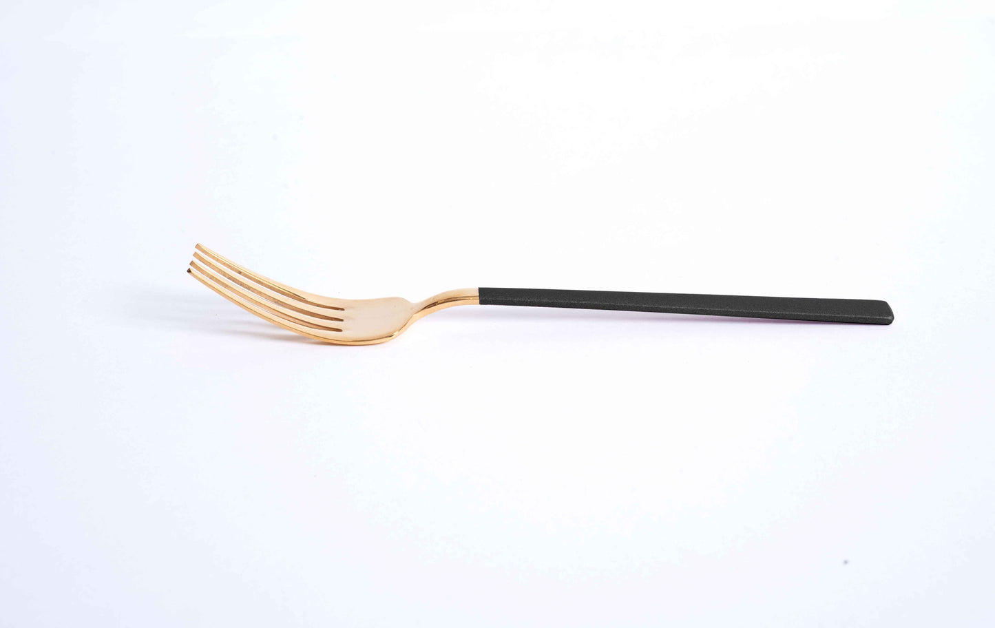 DALYAN - COLORS - Black + Gold - 12 Person - 89 Piece - Boxed Cutlery Set
