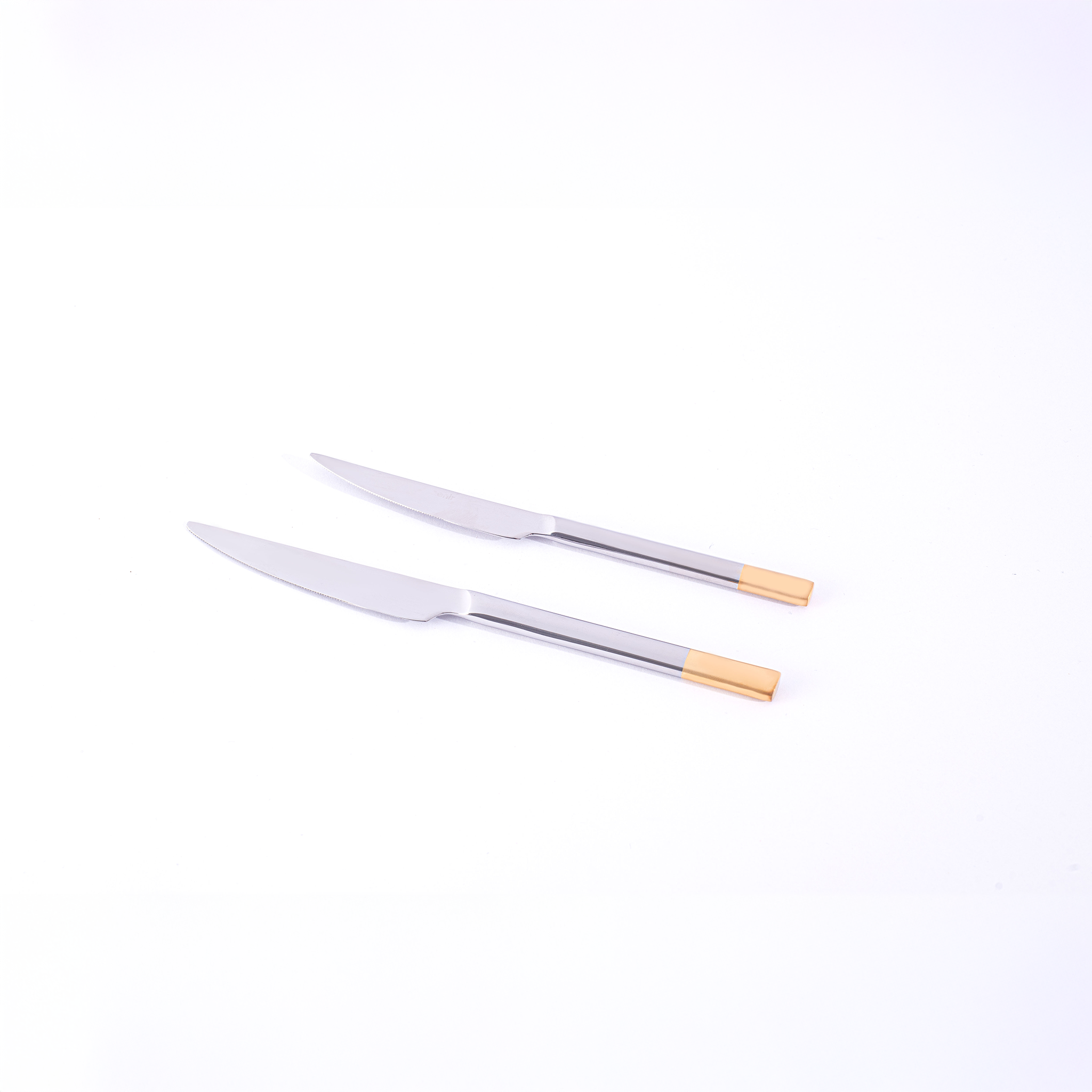 DALYAN GOLD+SANDBLAST - 3CM GOLD - 89 PIECE - 12 PERSON - BOXED CUTLERY SET