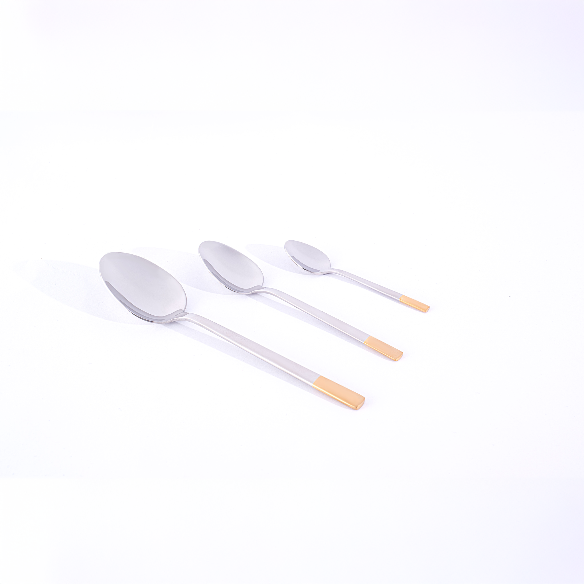 DALYAN GOLD+SANDBLAST - 3CM GOLD - 89 PIECE - 12 PERSON - BOXED CUTLERY SET