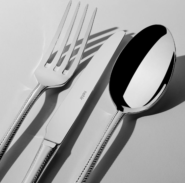 FULYA SANDBLAST - 89 PIECE - 12 PERSON - BOXED CUTLERY SET