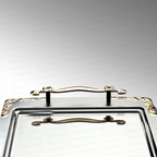 LALEZAR 2-PIECE - GOLD+MIRROR - TRAY SET