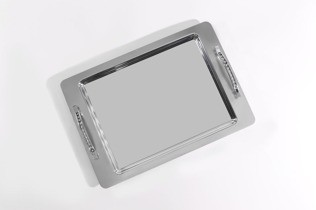 RANA MIRROR FINISH - TRAY SET - 2-PIECE