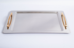 RANA GOLD+MIRROR - TRAY SET - 2-PIECE