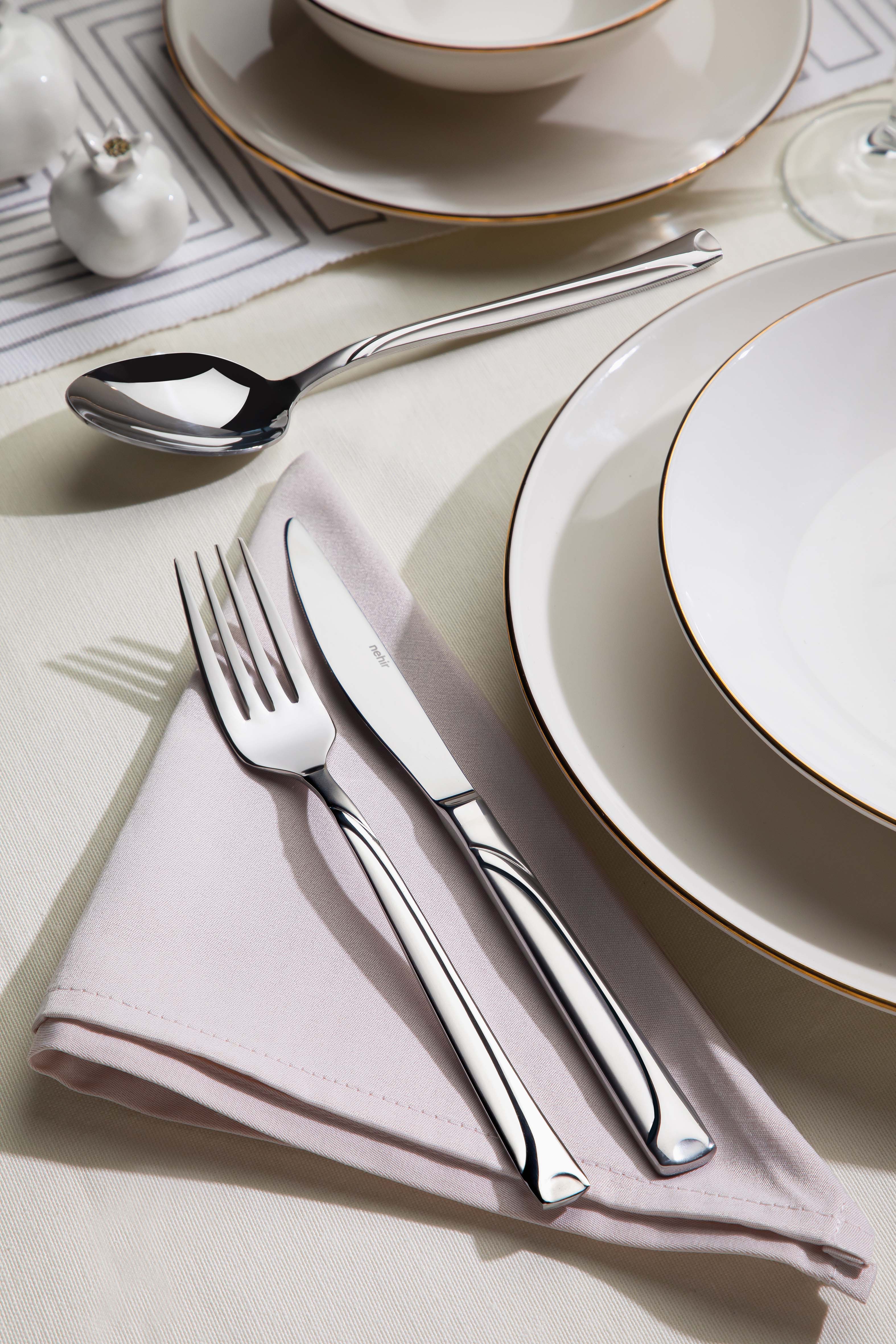 FIESTA SANDBLAST - 89 PIECE - 12 PERSON - BOXED CUTLERY SET