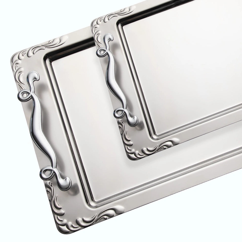 LALEZAR SANDBLAST - TRAY SET - 2-PIECE